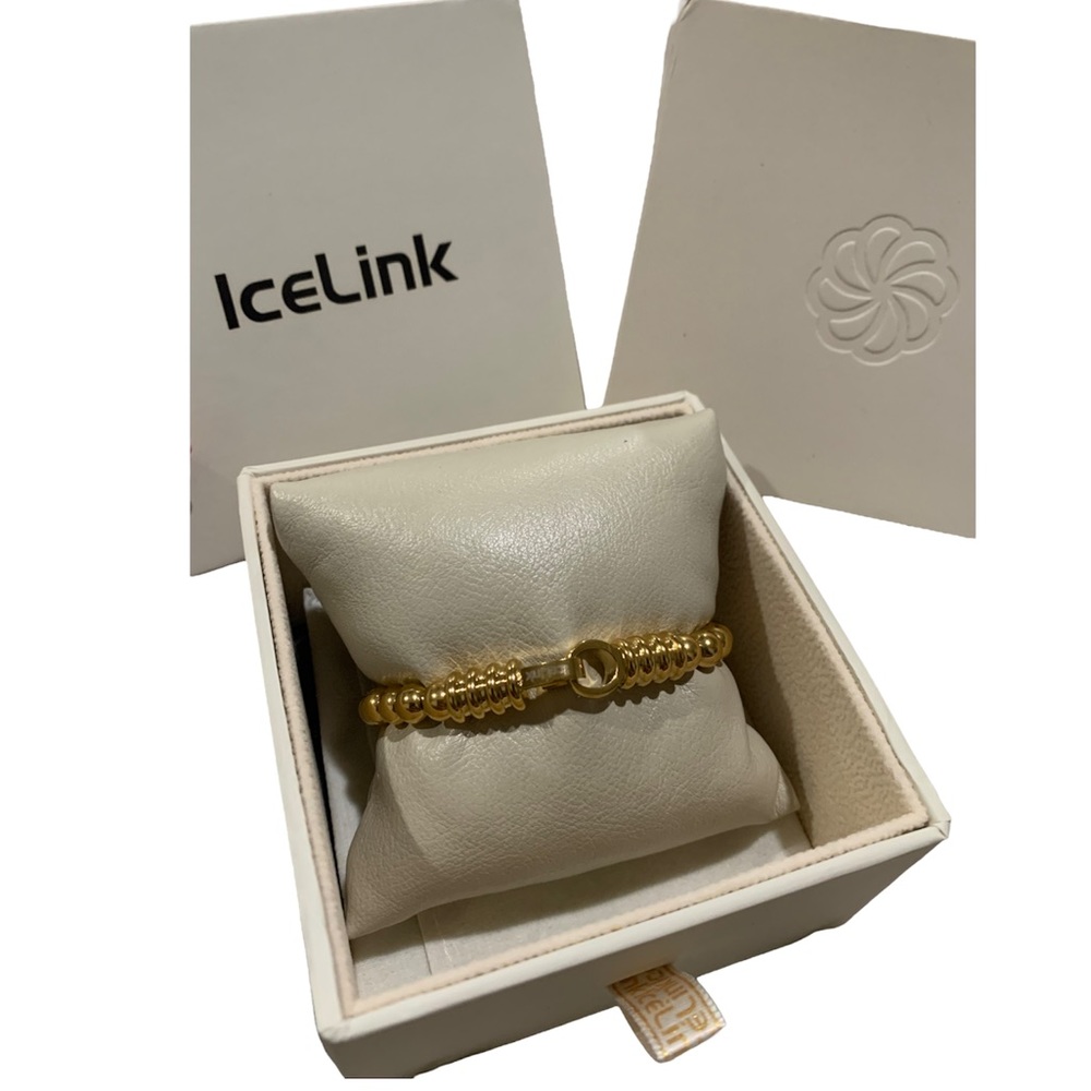 IceLink Beautiful Gold Bracelet